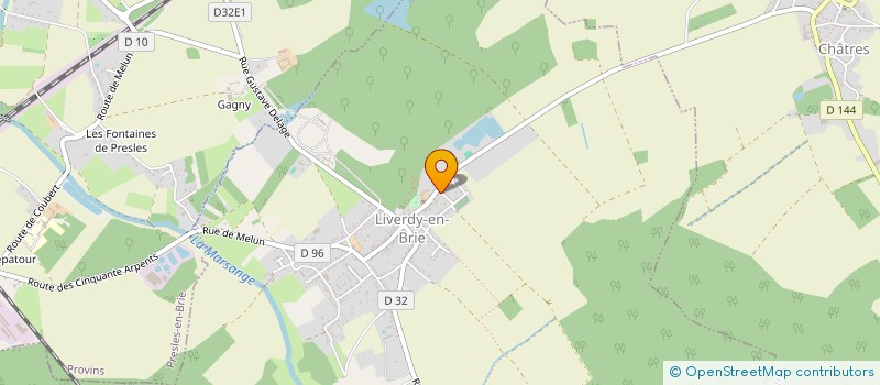 localisation de l'entreprise MADAME VALERIE LAGANT  LIVERDY-EN-BRIE