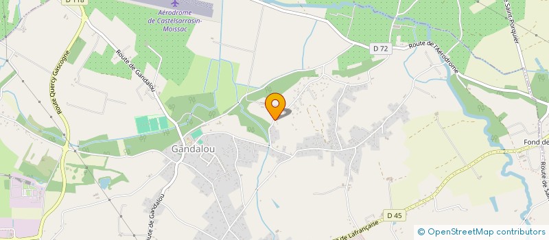 localisation de l'entreprise MADAME VALERIE LAGOUANELLE  CASTELSARRASIN