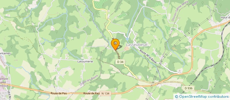 localisation de l'entreprise MADAME VALERIE LAGOUARDE à LASSEUBETAT