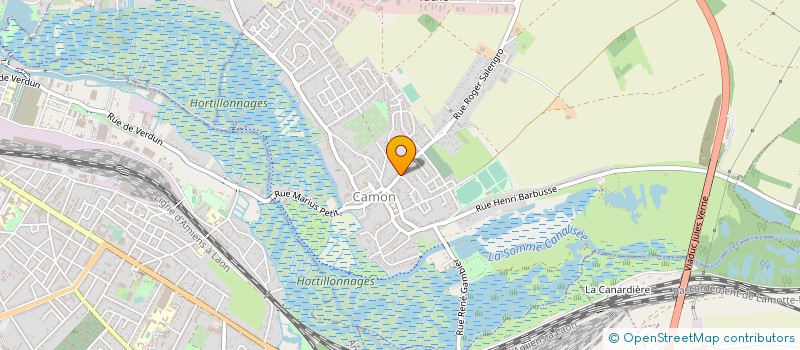 localisation de l'entreprise MADAME VALERIE LALLIER  CAMON