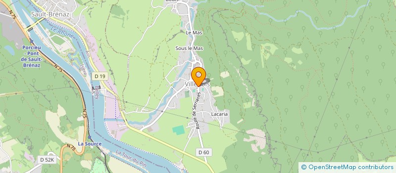localisation de l'entreprise MADAME VALERIE LALU à VILLEBOIS