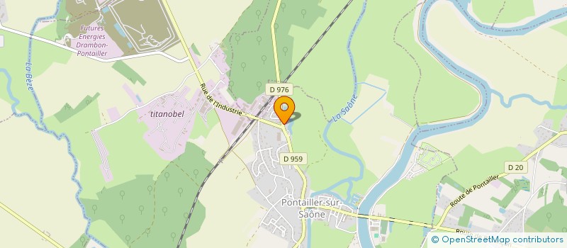 localisation de l'entreprise MADAME VALERIE LAMBERT  TALMAY