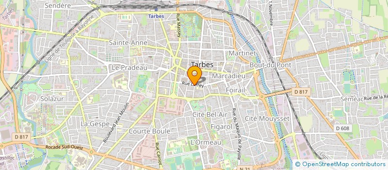 localisation de l'entreprise MADAME VALERIE LAMORA  TARBES