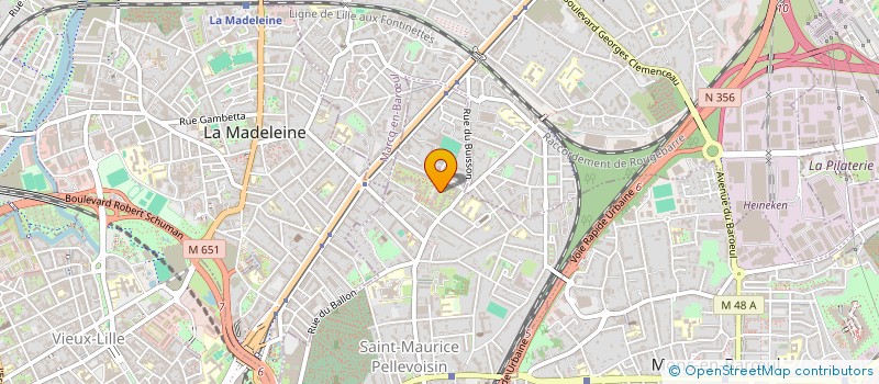 localisation de l'entreprise MADAME VALERIE LAMOTTE à LILLE