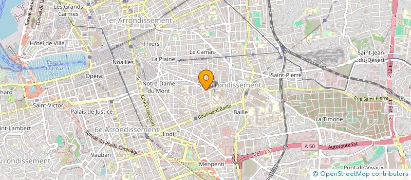 localisation de l'entreprise MADAME VALERIE LANAS à MARSEILLE