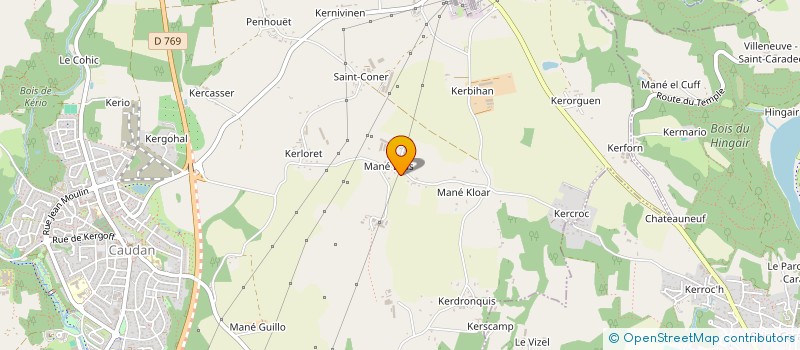 localisation de l'entreprise MADAME VALERIE LANCELOT  CAUDAN