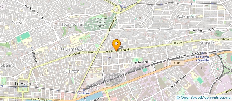 localisation de l'entreprise MADAME VALERIE LANDRAIN à LE HAVRE