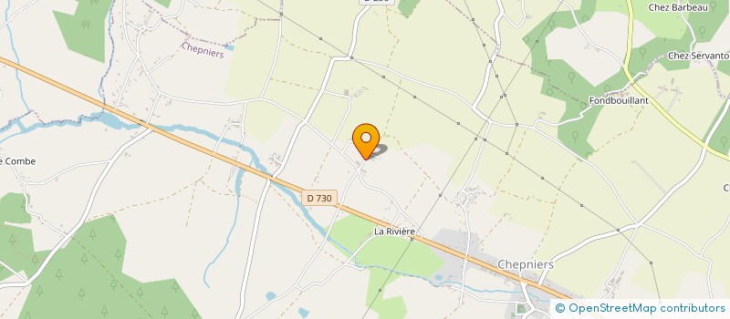 localisation de l'entreprise MADAME VALERIE LANDREAU  CHEPNIERS