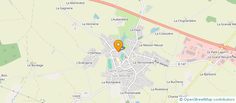 localisation de l'entreprise MADAME VALERIE LANDRY à SEVREMOINE