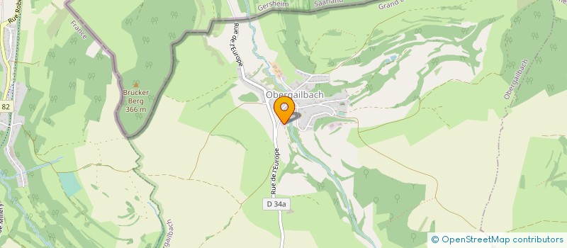 localisation de l'entreprise MADAME VALERIE LANG  OBERGAILBACH