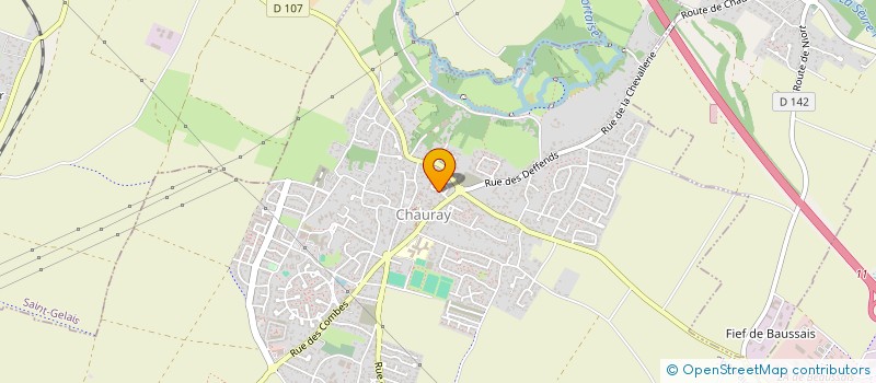 localisation de l'entreprise MADAME VALERIE LANGLOIS  CHAURAY