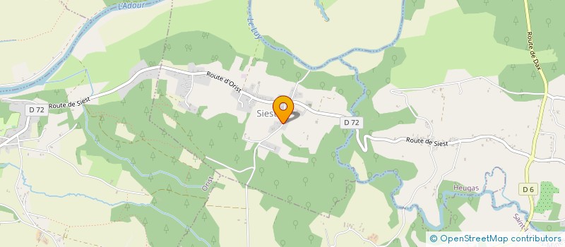 localisation de l'entreprise MADAME VALERIE LANGOUANERE  SIEST