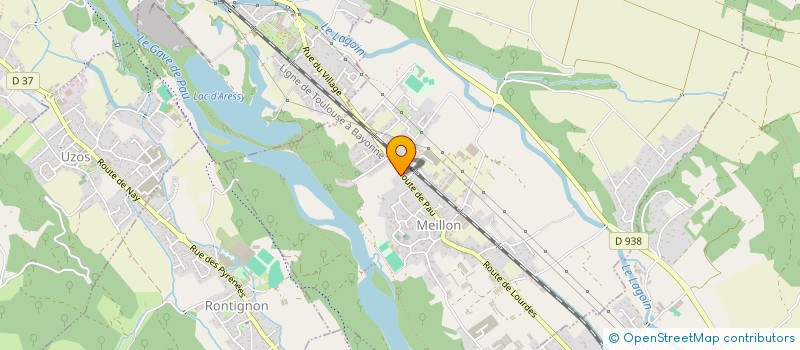 localisation de l'entreprise MADAME VALERIE LANNE  MEILLON