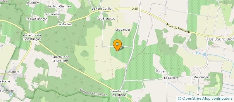 localisation de l'entreprise MADAME VALERIE LARDEUX  BLAISON-SAINT-SULPICE