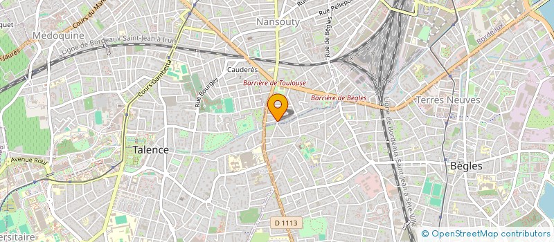 localisation de l'entreprise MADAME VALERIE LAROCHE  BORDEAUX