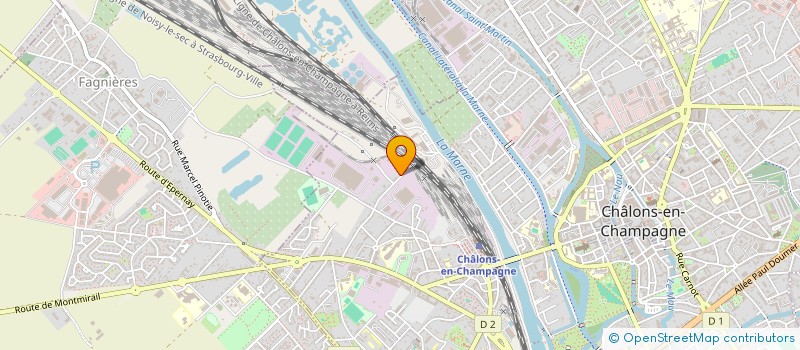 localisation de l'entreprise MADAME VALERIE LAROCHE  CHALONS-EN-CHAMPAGNE