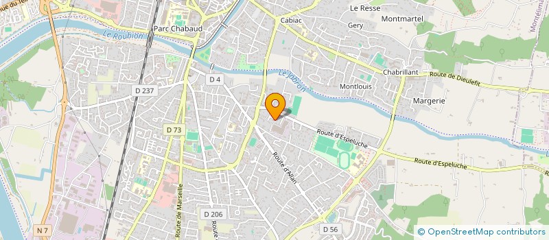 localisation de l'entreprise MADAME VALERIE LASEN  MONTELIMAR