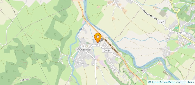 localisation de l'entreprise MADAME VALERIE LASSEUBE SARTHOU  MOUMOUR