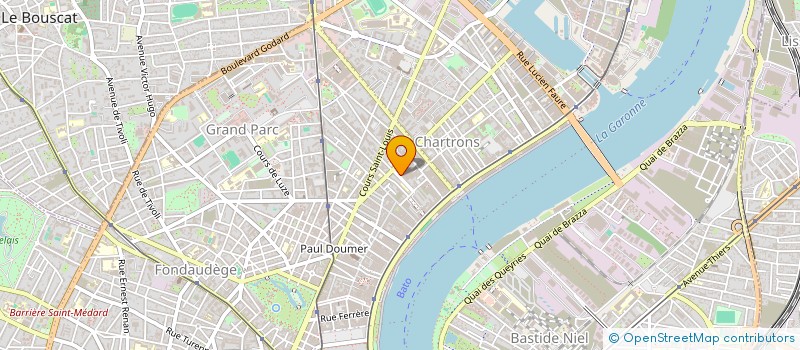 localisation de l'entreprise MADAME VALERIE LASSURGUERE  BORDEAUX