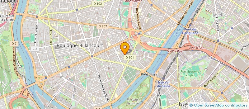 localisation de l'entreprise MADAME VALERIE LATCHAGUE à BOULOGNE-BILLANCOURT