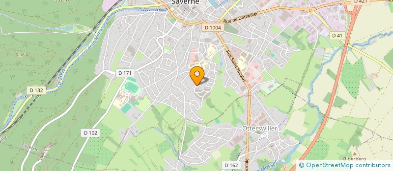 localisation de l'entreprise MADAME VALERIE LAUER  SAVERNE