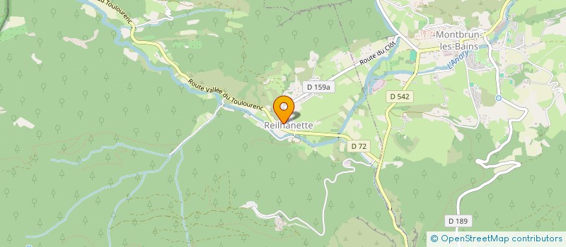 localisation de l'entreprise MADAME VALERIE LAUGIER  FERRASSIERES