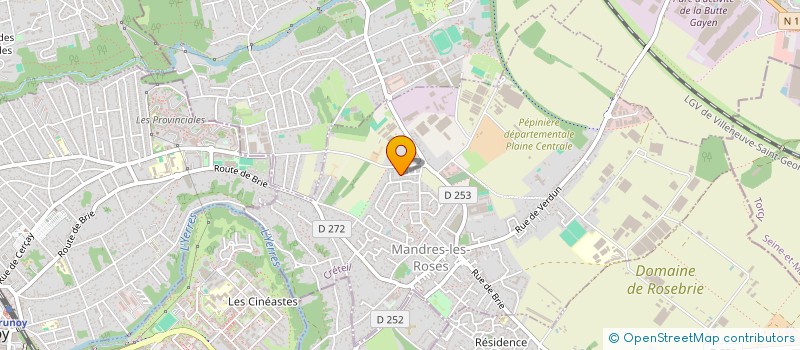 localisation de l'entreprise MADAME VALERIE LAZZATI à MANDRES-LES-ROSES