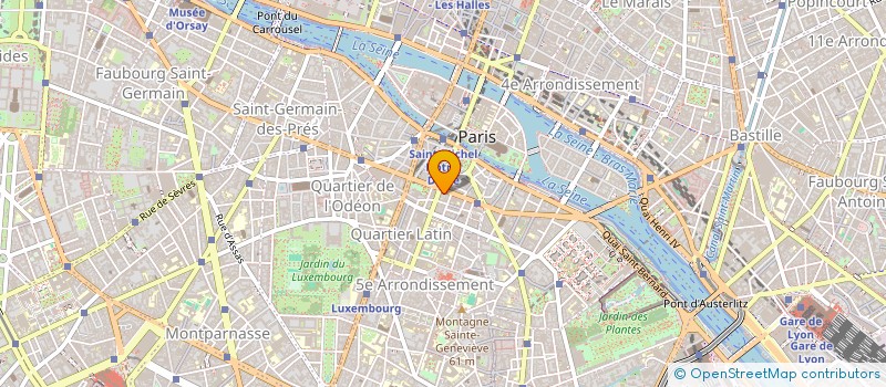 localisation de l'entreprise MADAME VALERIE LE BRAS  PARIS