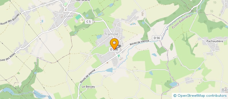 localisation de l'entreprise MADAME VALERIE LE BRAS  TRAMOLE