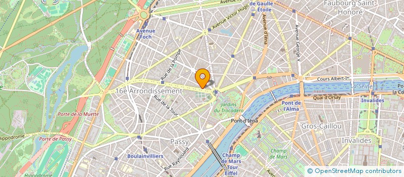 localisation de l'entreprise MADAME VALERIE LE CAVELIER  PARIS