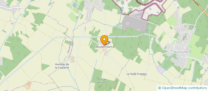 localisation de l'entreprise MADAME VALERIE LE COZLER  VILLIERS-LE-MAHIEU