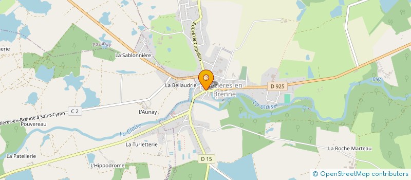 localisation de l'entreprise MADAME VALERIE LE GOFF à MEZIERES-EN-BRENNE