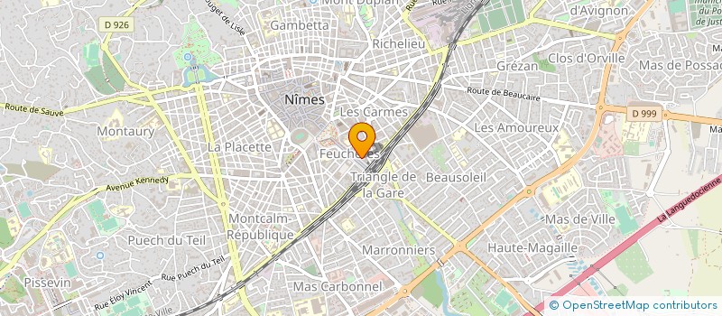 localisation de l'entreprise MADAME VALERIE LE MOUEL  NIMES