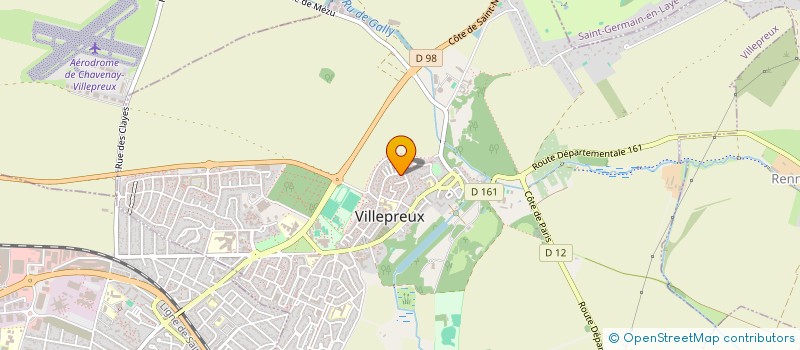 localisation de l'entreprise MADAME VALERIE LE NOST  VILLEPREUX