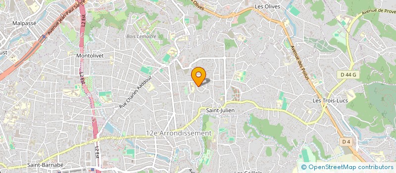 localisation de l'entreprise MADAME VALERIE LECCIA à MARSEILLE