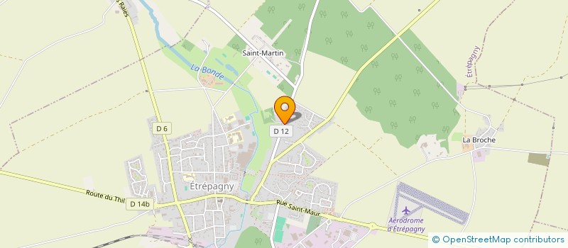 localisation de l'entreprise MADAME VALERIE LECESTRE  ETREPAGNY