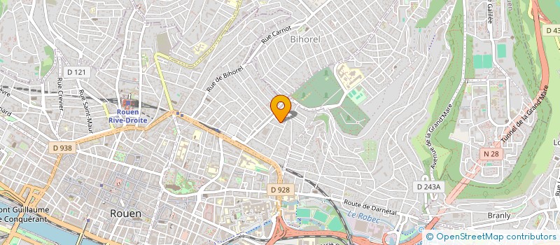 localisation de l'entreprise MADAME VALERIE LECOCQ à ROUEN