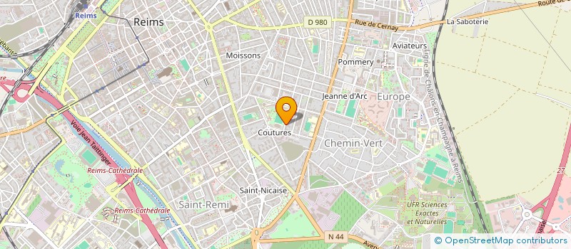 localisation de l'entreprise MADAME VALERIE LECONTE  REIMS