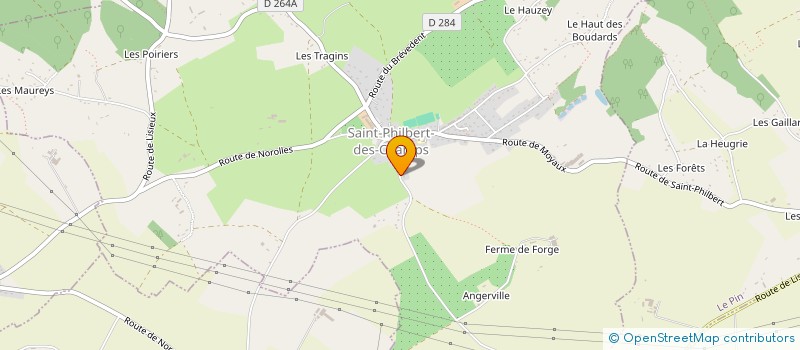 localisation de l'entreprise MADAME VALERIE LECORNU  SAINT-PHILBERT-DES-CHAMPS