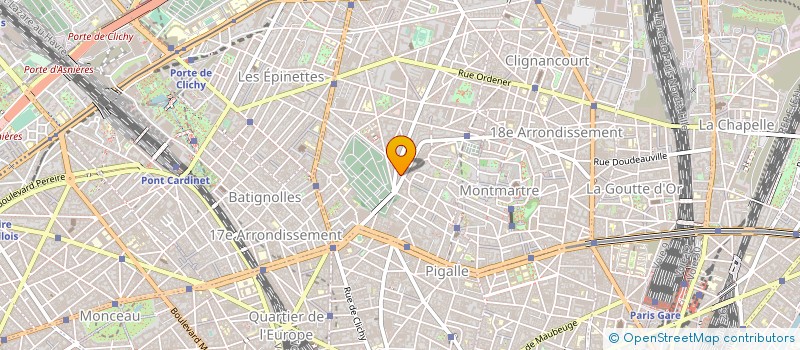 localisation de l'entreprise MADAME VALERIE LEDOUX  PARIS