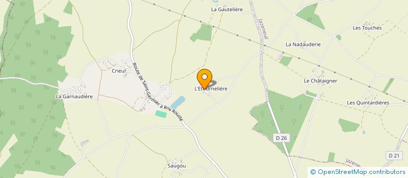localisation de l'entreprise MADAME VALERIE LEDOUX-MICHEL à ROUILLE