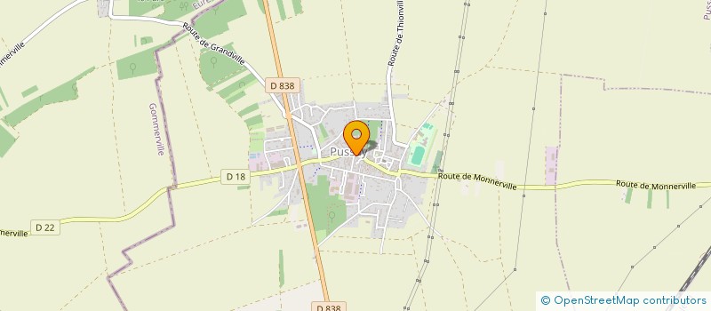 localisation de l'entreprise MADAME VALERIE LEFEBVRE  PUSSAY