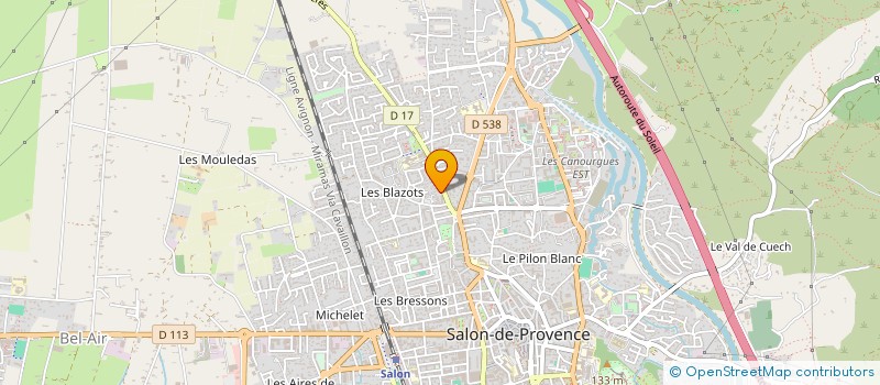 localisation de l'entreprise MADAME VALERIE LEFOL à SALON-DE-PROVENCE