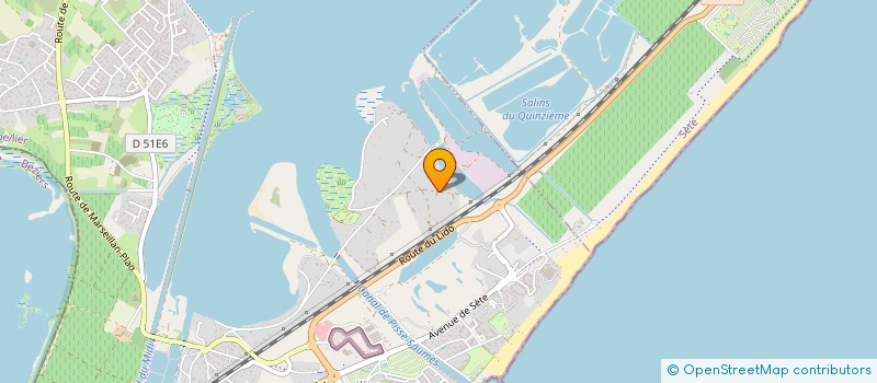 localisation de l'entreprise MADAME VALERIE LEGER  MARSEILLAN