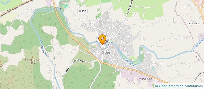 localisation de l'entreprise MADAME VALERIE LEGET  GRANS