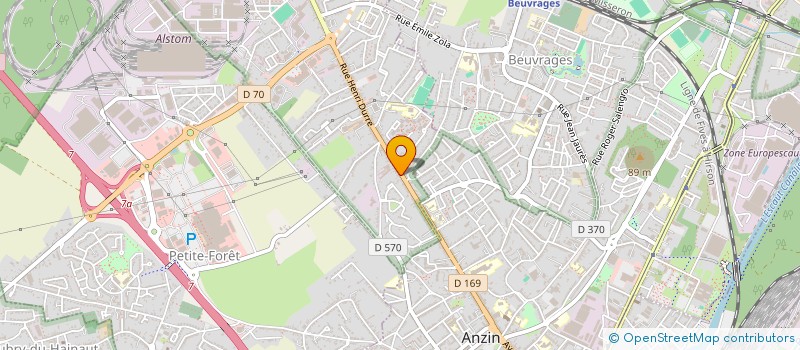 localisation de l'entreprise MADAME VALERIE LEGRAND  RAISMES