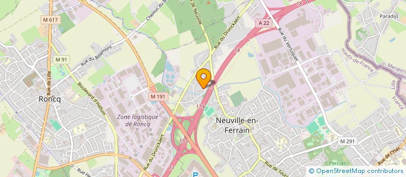 localisation de l'entreprise MADAME VALERIE LEGROS à NEUVILLE-EN-FERRAIN