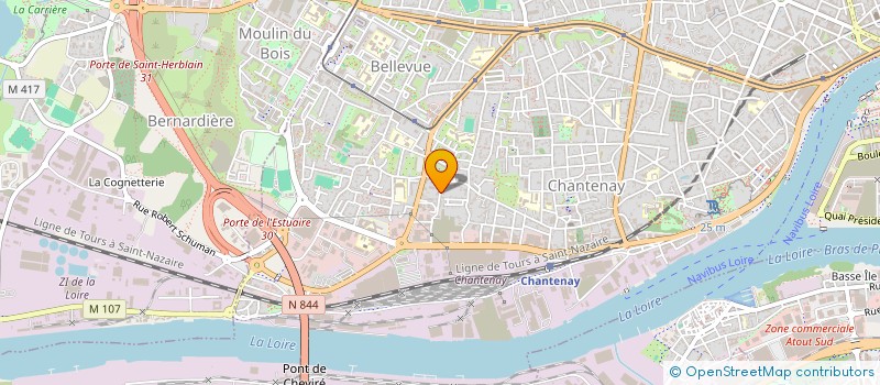 localisation de l'entreprise MADAME VALERIE LEHMANN à NANTES