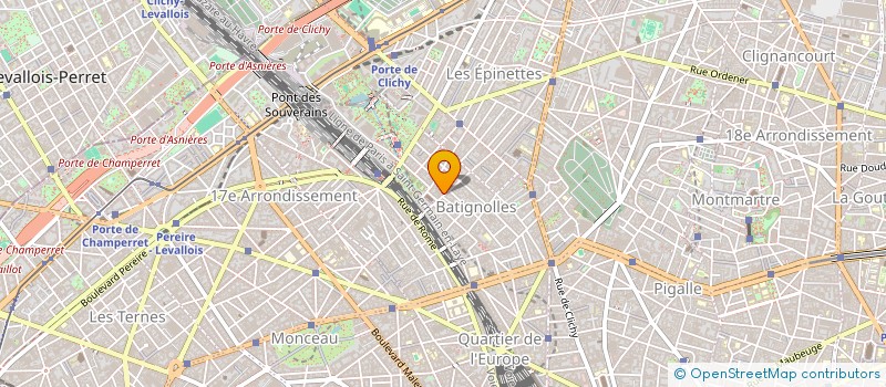 localisation de l'entreprise MADAME VALERIE LELIEVRE  PARIS