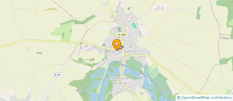 localisation de l'entreprise MADAME VALERIE LEMAIRE à BRAY-SUR-SOMME